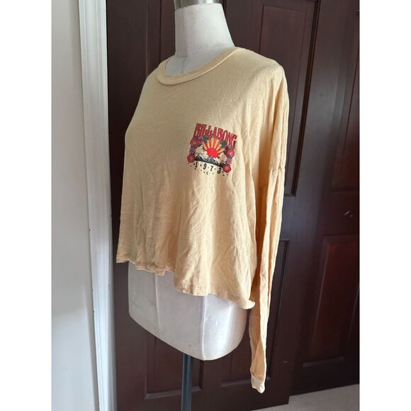 2 awesome funky mix and match pieces Billabong L/S tshirt and colorful kimono ja - Picture 2 of 8